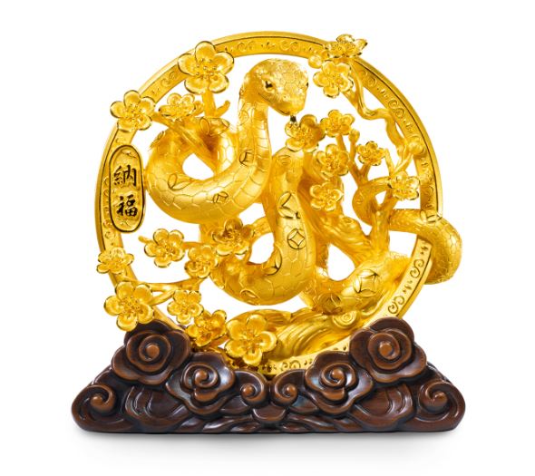 金蛇献福 约60g