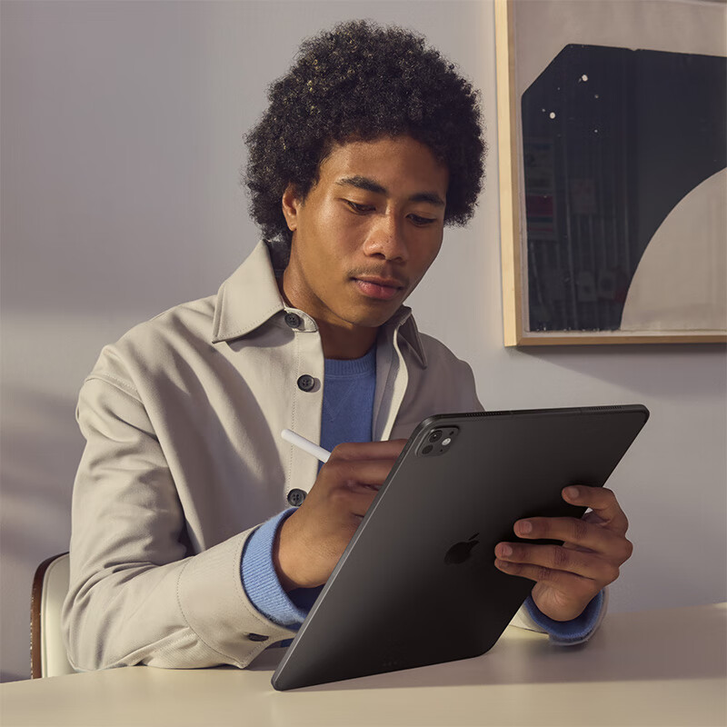 Apple/苹果 iPad Pro13英寸M4芯片 2024年新款平板电脑(256G WLAN版/MVX23CH/A)