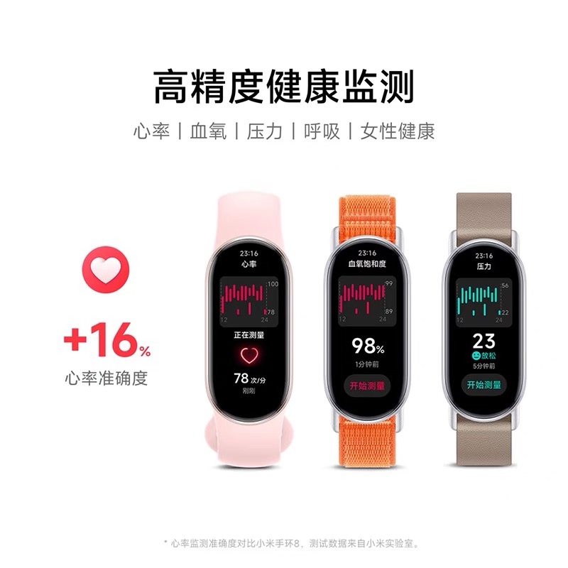 小米手环10智能运动手表睡眠血氧监测全面屏长续航