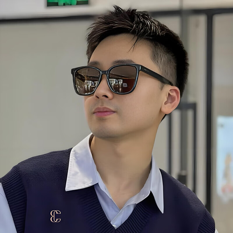 古驰（GUCCI）墨镜女奢侈品太阳镜男朋友开车旅游实用防晒眼镜生日送礼物 古驰墨镜GG1346SK-001 【香港直邮速发】